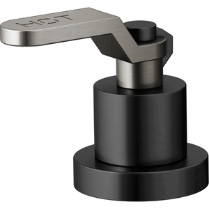 DHL634BLSL Litze Faucet Handles Part - Matte Black/Luxe Steel DHL634BLSL Litze Faucet Handles Part - Matte Black/Luxe Steel