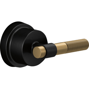 DHL6633BLGL Litze Faucet Handles Part - Matte Black/Luxe Gold