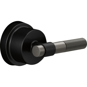 DHL6633BLSL Litze Faucet Handles Part - Matte Black/Luxe Steel DHL6633BLSL Litze Faucet Handles Part - Matte Black/Luxe Steel