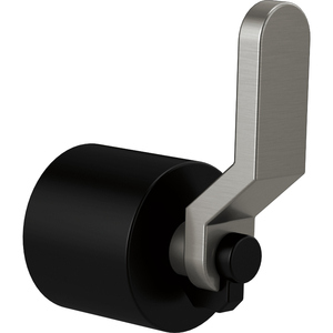DHL7034BLSL Litze Faucet Handles Part - Matte Black/Luxe Steel