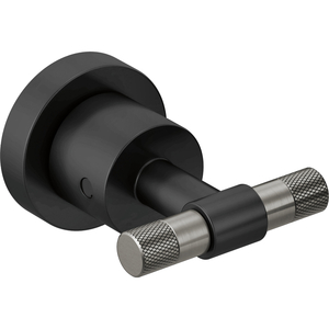DHL70433BLSL Litze Faucet Handles Part - Matte Black/Luxe Steel DHL70433BLSL Litze Faucet Handles Part - Matte Black/Luxe Steel