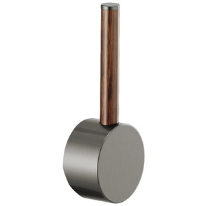 DHLK177SLWD Odin Faucet Body Part - Luxe Steel / Wood DHLK177SLWD Odin Faucet Body Part - Luxe Steel / Wood
