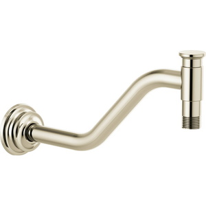 DRP100325PN Invari Shower Arm Shower Accessory - Polished Nickel