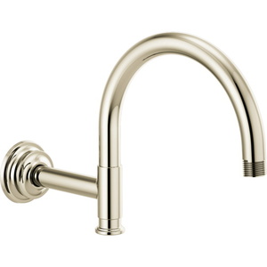 DRP100326PN Invari Shower Arm Shower Accessory - Polished Nickel