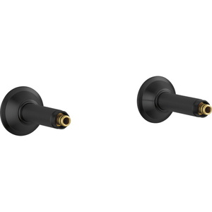DRP73764BL Leg Tub Faucet Accessory Bathroom Accessory - Matte Black