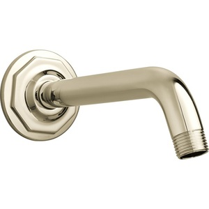 DRP78580PN Rook Shower Arm Shower Accessory - Brilliance Polished Nickel