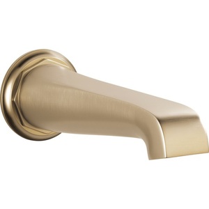 DRP78582GL Rook Tub Spout Shower Accessory - Brilliance Luxe Gold