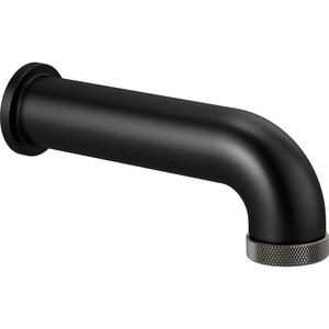DRP81437BLSL Litze Tub Spout Shower Accessory - Matte Black/Luxe Steel DRP81437BLSL Litze Tub Spout Shower Accessory - Matte Black/Luxe Steel