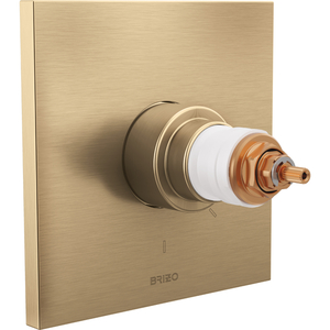 DT60022GLLHP Frank Lloyd Wright Thermostatic Valve Trim Trim Kit - Luxe Gold