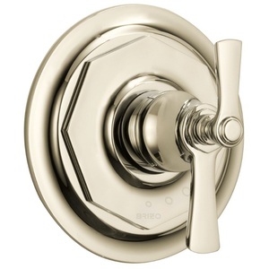 DT60061PN Rook Thermostatic / Volume Control Trim Trim Kit - Brilliance Polished Nickel
