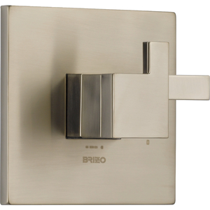 DT60080BN Siderna Thermostatic / Volume Control Trim Trim Kit - Brilliance Brushed Nickel