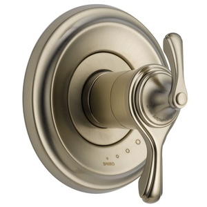 DT60085BN/DR60000UNBX Charlotte Thermostatic/Volume Control Custom Shower Valve - Brilliance Brushed Nickel