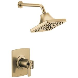 DT60206GLLHP/DHK6006GL/DR60000UNBX Kintsu Single Handle Shower Faucet - Brilliance Luxe Gold