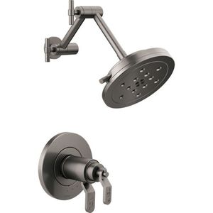 DT60235SLLHP/DHL6034SL/DR60000UNBX Litze Single Handle Shower Faucet - Luxe Steel