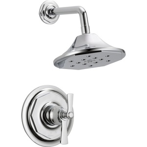 DT60261PC/DR60000UNBX Rook Single Handle Shower Faucet - Chrome