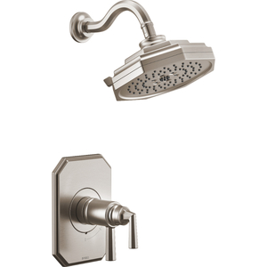 DT60265NK Beauclere Single Handle Shower Faucet - Luxe Nickel