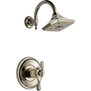 DT60285PN Charlotte Shower Faucet Trim Trim Kit - Brilliance Polished Nickel