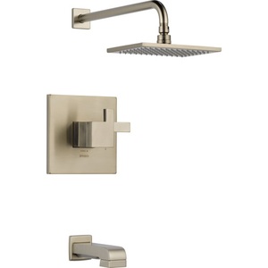 DT60480BN25/DR60000UNBX Siderna One Handle Tub & Shower Faucet - Brilliance Brushed Nickel DT60480BN25/DR60000UNBX Siderna One Handle Tub & Shower Faucet - Brilliance Brushed Nickel