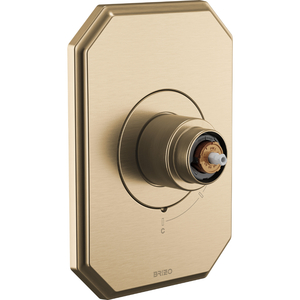 DT60P065GLLHP Beauclere Non-Thermostatic Valve Trim Trim Kit - Luxe Gold DT60P065GLLHP Beauclere Non-Thermostatic Valve Trim Trim Kit - Luxe Gold