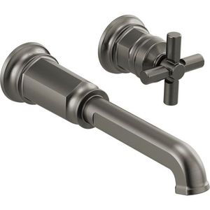 DT65776LFSLLHP/DHX5876SL/DR85800 Invari Wall Mount Bathroom Faucet Bathroom Faucet - Luxe Steel