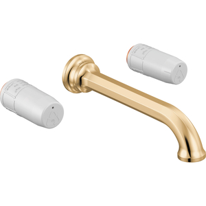 DT65865LFPGLHP Beauclere Wall Mount Bathroom Faucet Bathroom Faucet - Polished Gold