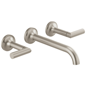 DT65875LFBNLHPECO/DHL5875BN/DR65800 Odin Wall Mount Bathroom Faucet Bathroom Faucet - Brilliance Brushed Nickel DT65875LFBNLHPECO/DHL5875BN/DR65800 Odin Wall Mount Bathroom Faucet Bathroom Faucet - Brilliance Brushed Nickel