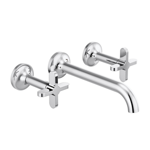 DT65875LFPCLHP/DHX5875PC/DR65800 Odin Wall Mount Bathroom Faucet Bathroom Faucet - Chrome DT65875LFPCLHP/DHX5875PC/DR65800 Odin Wall Mount Bathroom Faucet Bathroom Faucet - Chrome