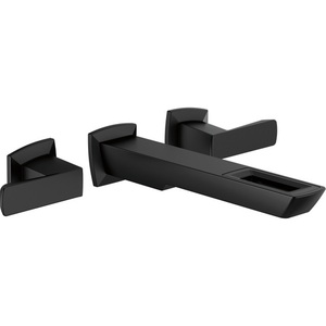 DT65886LFBLECO/DR65800 Vettis Wall Mount Bathroom Faucet Bathroom Faucet - Matte Black