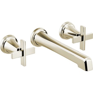 DT65898LFPNLHP/DHX5898PN/DR65800 Levoir Wall Mount Bathroom Faucet Bathroom Faucet - Brilliance Polished Nickel