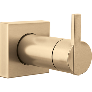 DT666100GL Frank Lloyd Wright Volume Control Valve Trim Trim Kit - Luxe Gold