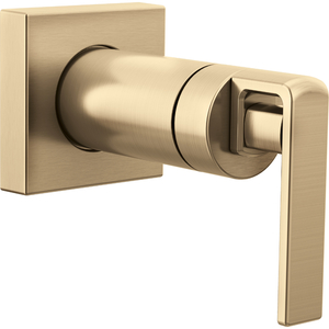 DT66699GL Frank Lloyd Wright Volume Control Valve Trim Trim Kit - Luxe Gold