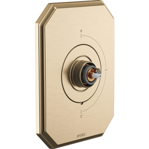 DT66T065GLLHP Beauclere Thermostatic Valve Trim Trim Kit - Luxe Gold DT66T065GLLHP Beauclere Thermostatic Valve Trim Trim Kit - Luxe Gold