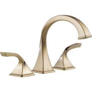 DT67330GL/DR62707 Virage Deck Mount Tub Faucet - Brilliance Luxe Gold DT67330GL/DR62707 Virage Deck Mount Tub Faucet - Brilliance Luxe Gold