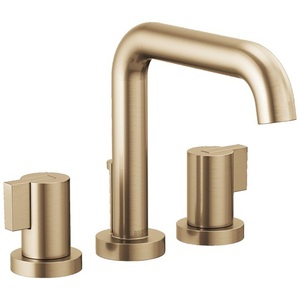 DT67335GLLHP/DHL632GL/DR62707 Litze Deck Mount Tub Faucet - Brilliance Luxe Gold DT67335GLLHP/DHL632GL/DR62707 Litze Deck Mount Tub Faucet - Brilliance Luxe Gold