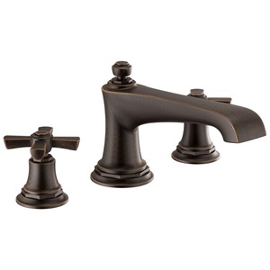 DT67360RBLHP/DHX661RB/DR62707 Rook Deck Mount Tub Faucet - Venetian Bronze DT67360RBLHP/DHX661RB/DR62707 Rook Deck Mount Tub Faucet - Venetian Bronze