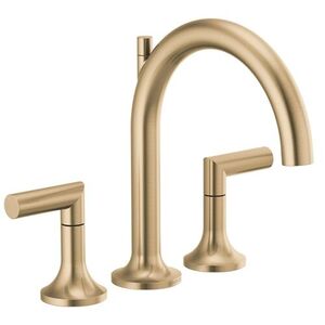 DT67375GLLHP/DHL675GL/DR62707 Odin Deck Mount Tub Faucet - Brilliance Luxe Gold DT67375GLLHP/DHL675GL/DR62707 Odin Deck Mount Tub Faucet - Brilliance Luxe Gold