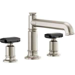 DT67376NKLHP/DHK676NKBC/DR62707 Invari Deck Mount Tub Faucet - Brilliance Luxe Nickel