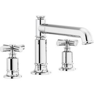 DT67376PCLHP/DHX676PC/DR62707 Invari Deck Mount Tub Faucet - Polished Chrome