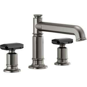 DT67376SLLHP/DHK676SLBC/DR62707 Invari Deck Mount Tub Faucet - Luxe Steel