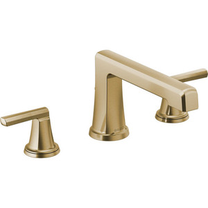 DT67398GLLHP/DHL698GL/DR62707 Levoir Deck Mount Tub Faucet - Brilliance Luxe Gold