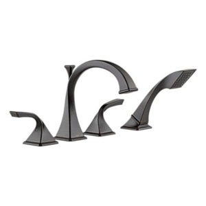 DT67430RB/DR64707 Virage Deck Mount With Handshower Tub Faucet - Venetian Bronze DT67430RB/DR64707 Virage Deck Mount With Handshower Tub Faucet - Venetian Bronze
