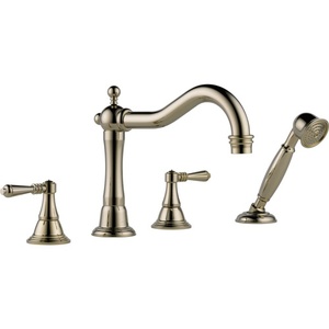 DT67436PN Tresa Tub Faucet Trim Trim Kit - Brilliance Polished Nickel