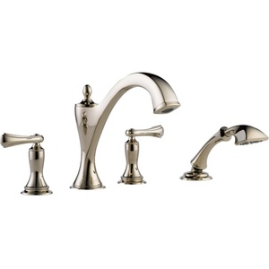 DT67485PNLHP Charlotte Tub Faucet Trim Trim Kit - Brilliance Polished Nickel DT67485PNLHP Charlotte Tub Faucet Trim Trim Kit - Brilliance Polished Nickel