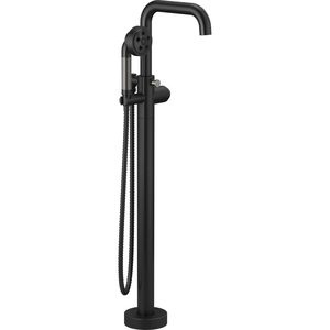 DT70135BLSLLHP Litze Tub Faucet Trim Trim Kit - Matte Black/Luxe Steel DT70135BLSLLHP Litze Tub Faucet Trim Trim Kit - Matte Black/Luxe Steel
