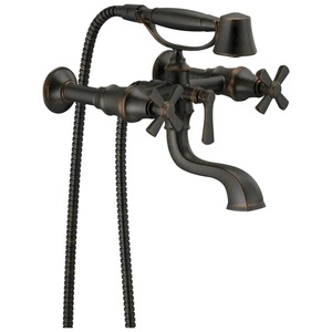 DT70210RBLHP/DT70361RB/DRP73764RB Rook Wall Mount Whirlpool Faucet Tub Faucet - Venetian Bronze DT70210RBLHP/DT70361RB/DRP73764RB Rook Wall Mount Whirlpool Faucet Tub Faucet - Venetian Bronze