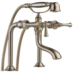 DT70305BN/DT70210BNLHP/DRP7376 Baliza Deck Mount With Handshower Tub Faucet - Brilliance Brushed Nickel DT70305BN/DT70210BNLHP/DRP7376 Baliza Deck Mount With Handshower Tub Faucet - Brilliance Brushed Nickel