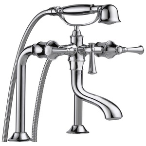 DT70305PC/DT70210PCLHP/DRP7376 Baliza Deck Mount With Handshower Tub Faucet - Chrome DT70305PC/DT70210PCLHP/DRP7376 Baliza Deck Mount With Handshower Tub Faucet - Chrome