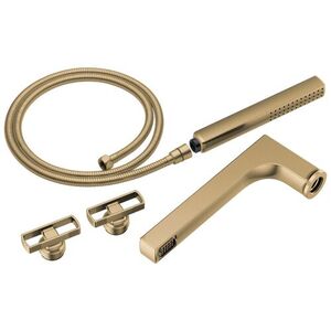 DT70308GL Kintsu Tub Faucet Trim Trim Kit - Brilliance Luxe Gold