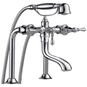 DT70336PC/DT70210PCLHP/DRP73765PC Tresa Deck Mount With Handshower Tub Faucet - Chrome DT70336PC/DT70210PCLHP/DRP73765PC Tresa Deck Mount With Handshower Tub Faucet - Chrome