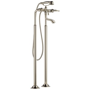 DT70336PN/DT70210PNLHP/RP73766PN/R70200 Tresa Freestanding Tub Faucet - Brilliance Polished Nickel DT70336PN/DT70210PNLHP/RP73766PN/R70200 Tresa Freestanding Tub Faucet - Brilliance Polished Nickel